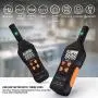 EMF Meter, Electromagnetic Field Radiation Detector 5HZ—3500MHz with 3 Levels Sound-Light Alarm, Digital LCD for Testing Ghost, Magnetic Field, Electric Field Radiation and Ambient Temperature - MET01 EMF Meter, Electromagnetic Field Radiation Detector 5HZ—3500MHz with 3 Levels Sound-Light Alarm, Digital LCD for Testing Ghost, Magnetic Field, Electric Field Radiation and Ambient Temperature - MET01