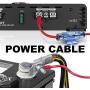 BOSS Audio Systems KIT2 8 Gauge Amplifier Installation Wiring Kit - A Car Amplifier Wiring Kit Helps You Make Connections and Brings Power To Your Radio, Subwoofers and Speakers