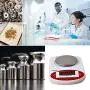 Fristaden Lab Digital Precision Analytical Balance 1000g x 0.01g, Digital Scale with 01 Gram Scale Accuracy and Stainless Steel Weighing Pan | Weighs Grams, Ounces, Pounds and Carats | 1YR Warranty