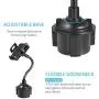 Coverlab Cup Phone Cradle - Universal Adjustable Portable Cup Holder Car Mount for All Cell Phones,Galaxy J7 Crown Case,Galaxy J7 Star,J7 2018,J7v 2nd Gen,J7 Refine Case,J7 Aero,J7 Aura