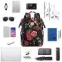 Laptop Backpack,15.6 Inch Stylish College School Backpack with USB Port Charging, Water Resistant Casual Daypack Laptop Backpack for Women/Girls/Business/Travel (Flower3) Laptop Backpack,15.6 Inch Stylish College School Backpack with USB Port Charging, Water Resistant Casual Daypack Laptop Backpack for Women/Girls/Business/Travel (Flower3)