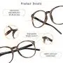 LifeArt Blue Light Blocking Glasses, Anti Eyestrain, Computer Reading Glasses, Gaming Glasses, TV Glasses for Women Men, Anti Glare (Tortoise, No Magnification)