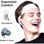 Wireless Earbuds, Upgraded Boltune Bluetooth V5.2 in-Ear Stereo Wireless Headphones USB-C Quick Charge Bluetooth Earbuds IPX8 40Hours Play Time-Grey