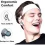 Wireless Earbuds, Upgraded Boltune Bluetooth V5.2 in-Ear Stereo Wireless Headphones USB-C Quick Charge Bluetooth Earbuds IPX8 40Hours Play Time-Grey