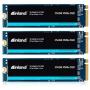 Inland Premium 256GB SSD 3 Pack 3D NAND TLC M.2 2280 PCIe NVMe 3.0 x4 Internal Solid State Drive, Read/Write Speed up to 2900MB/s and 950MB/s (256GBx3)