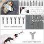 Upgrade Apsung 137 in 1 Precision Screwdriver Set with Slotted, Phillips, Torx& More Bits, Non-Slip Magnetic Electronics Tool Kit for Repair iPhone, Android, Computer, Laptop, Watch, Glasses, PC etc