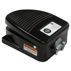 SSC Controls F500 Foot Switch, Electrical, Single Pedal, Momentary, 20 Amp, Single Pedal, Made in USA