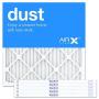 AIRx DUST 20x20x1 MERV 8 Pleated Air Filter - Made in the USA - Box of 6