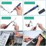 ORIA Precision Screwdriver Set, 86 in 1 with 57 Bits Repair Tool Kit, Portable Bag for Cellphone, Game Console, Tablet and Other Devices, Blue