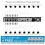 【Audio】 Anpviz 16CH 4K PoE IP Security Camera System 4TB HDD,16CH 4K H.265+ NVR with 16pcs 8MP Outdoor Indoor IP PoE Cameras, 100ft IR, 2.8mm Video Surveillance System for Home and Business, IVMS4200