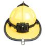 FoxFury Command+ LoPro White/Green LED Helmet Light, Rechargeable Fire and Impact Resistant, Waterproof, 100 Lumens