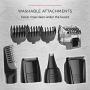 Remington PG525 Head to Toe Lithium Powered Body Groomer Kit, Beard Trimmer (10 Pieces)