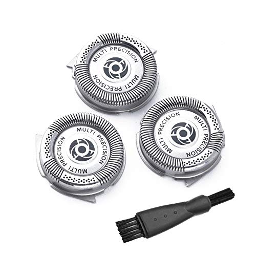 Desfaidy 3Pack SH50/52 Electronic Shaver Head Cutter Replacement Blades Parts Compatible with Philips Series 5000 HQ8 HQ9