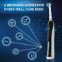 Electric Toothbrush, Oral-B Pro 7000 SmartSeries Black Electronic Power Rechargeable Toothbrush with Bluetooth Connectivity Powered by Braun (Packaging May Vary)