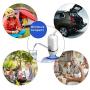 BANGMENG Water Bottle Pump,BPA-Free Electric Drinking Water Pump,USB Rechargeable Portable Water Dispenser,Automatic Shut-off Water Pump Dispenser for Universal 5 Gallon Bottles…