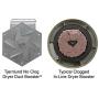 Tjernlund LB2 Dryer Duct Booster with Status Panel UL-705 Listed DEDPV