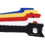 Monoprice Hook & Loop Fastening Cable Ties 6inch, 100pcs/Pack - 5 Colors