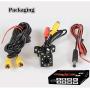 Waterproof Reversing Camera, Backup Camera for Car, HD 8 Night Vision Rear View Camera, Suitable for 12V Wired Screen, 170° Wide Angle, Waterproof IP68