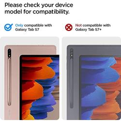 Spigen Tough Armor Pro Designed for Galaxy Tab S7 Case with S Pen Holder (2020) - Gunmetal