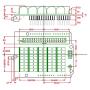Electronics-Salon Arduino Screw Terminal Block Breakout Module, for Arduino UNO R3.