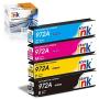Starink Compatible Ink Cartridge Replacement for HP 972A 972 (972X) for PageWide Pro 352dw 377dw 452dn 452dw 477dn 477dw 552dw 552dn 577dw 577z Printer, 4 Packs (Black Cyan Magenta Yellow)