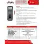 Visionis VIS-3013 Indoor Access Control Time Attendance Black Waterproof WiFi TCP/IP Wiegand Fingerprint Biometric IP42 Card Reader Keypad with Software 125KHz EM Card Compatible 3,000 Users Visionis VIS-3013 Indoor Access Control Time Attendance Black Waterproof WiFi TCP/IP Wiegand Fingerprint Biometric IP42 Card Reader Keypad with Software 125KHz EM Card Compatible 3,000 Users