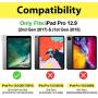 ProCase iPad Pro 12.9 2017/2015 Case (Old Model) - Stand Folio Case Cover for Apple iPad Pro 12.9 Inch (Both 2017 and 2015 Models), with Multiple Viewing Angles, Apple Pencil Holder -Purple