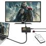 HDMI Switch 4k,GANA Intelligent 3-Port HDMI Switcher,Splitter, Supports 4K, Full HD1080p, 3D with IR Remote