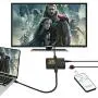 HDMI Switch 4k,GANA Intelligent 3-Port HDMI Switcher,Splitter, Supports 4K, Full HD1080p, 3D with IR Remote