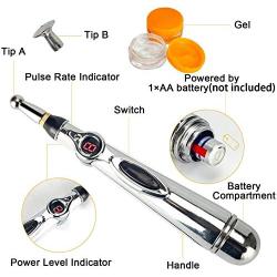 DOTSOG 3-in-1 Acupuncture Pen, Electronic Acupuncture Pen,Powerful Meridian Energy Pen Relief Pain Tools