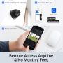 ANNKE 8CH Surveillance Security Camera System 5MP Lite H.265+DVR Recorder and (4) Outdoor 1080P 2MP CCTV Dome Cameras with Ultra Clear Night Vision, Email Alert with Snapshots, NO Hard Drive-S300