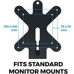 HumanCentric VESA Mount Adapter for Dell S2218, SE2219, S2318, S2319, S2418, S2419, SE2419, S2718, S2719, SE2719 Monitors | Does Not Fit Ultrathin Monitors S2718D, S2719HM, S2719DM [Patent Pending]