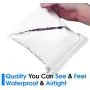 Spartan Industrial - 12” X 15” (100 Count) 2 Mil Clear Reclosable Zip Plastic Poly Bags with Resealable Lock Seal Zipper