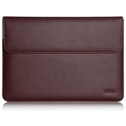 ProCase Surface Laptop 2017 / Surface Book MacBook Pro 13 Case Sleeve, Protective Sleeve Cover for 13'' MacBook Pro 2018 2017 2016 / Pro Retina/MacBook Air 13.3'' / Surface Book Tablet Laptop -Brown