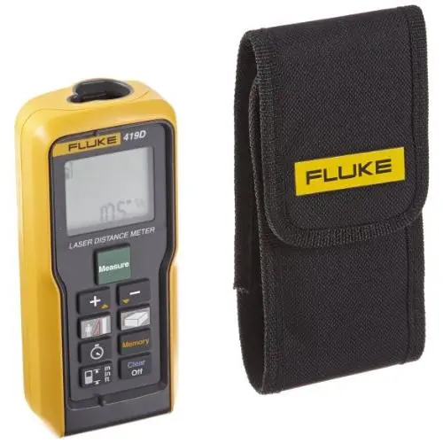 Fluke - FLUKE-419D 419D Laser Distance Meter, II Class, 80m Range, +/-1mm Accuracy