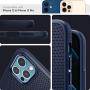 Spigen Liquid Air Armor Designed for iPhone 12 / Designed for iPhone 12 Pro Case (2020) - Navy Blue