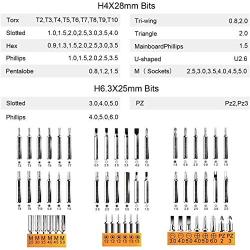 Jakemy Screwdriver Set, 99 in 1 Repair Tool kit, 56 Magnetic Precision Driver Bits, Pocket Tool Bag for iPhone, Android Cellphone, PC, Macbook, Tablet