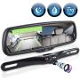 Pyle Backup Car Camera Rear View Mirror Screen Monitor System with Parking & Reverse Safety Distance Scale Lines, OEM Fit, Waterproof & Night Vision, 170° Angle Adjustable, 4.3'' LCD Display-(PLCM4550)