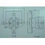Electronics-Salon 10 PCS KSD301 Normally Close NC 115°C Thermostat, Bimetal Disc Temperature Switch.