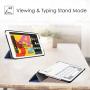 Fintie Case for New iPad 8th Gen (2020) / 7th Generation (2019) 10.2 Inch - Lightweight Slim Shell Standing Hard Back Cover with Auto Wake/Sleep Feature, Navy