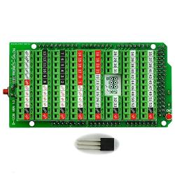 Electronics-Salon Screw Terminal Block Breakout Module, for Arduino MEGA-2560 R3.
