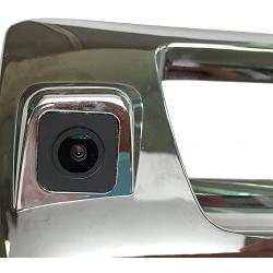 PYvideo Backup Camera for (2007-2013) Chevy Silverado/GMC Sierra for Universal Monitors (RCA) (Color: Chrome)