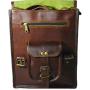 Urban Dezire Mens Genuine Leather Small Briefcase Messenger Satchel Ipad Tab Tablet Bag 11 compatible with Apple product
