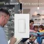 Lutron Maestro C.L Dimmer Switch (2 Pack) | for Dimmable LED, Halogen & Incandescent Bulbs, Single-Pole or Multi-Location | MACL-153M-WH | White