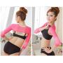 Ausom Womens Slimming Compression Long Sleeve Arm Shaper Slimmer Trimmer Back Shoulder Wrap Shaperwear