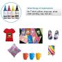 Xcinkjet Sublimation Ink Refilled for Epson C88 C88+ WF7720 ET2720 WF7710 ET2650 ET2750 WF2750 WF3620 Printer(1Black 1Cyan 1Magenta 1Yellow,4-Pack)