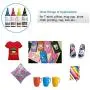 Xcinkjet Sublimation Ink Refilled for Epson C88 C88+ WF7720 ET2720 WF7710 ET2650 ET2750 WF2750 WF3620 Printer(1Black 1Cyan 1Magenta 1Yellow,4-Pack)