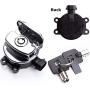 Ignition Switch for 11-17 Harley-Davidson Dyna Softail Road King FXDWG FLHR 71517-11 (Chrome)