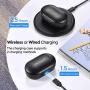 Wireless Earbuds, Mpow MX1 Bluetooth Headphones w/Wireless Charging Case/USB-C Charge, 4 Mics Noise Reduction in Ear Headset, 35H Playtime/Hi-Fi Stereo/Touch Control, IPX8 Waterproof Sport Earphones