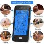 TENS Unit, EMS Muscle Stimulator, Abody Rechargeable Pulse Massager Machine with Touch Screen & 2 Channels 24 Modes & 10 Electrodes Pads, Relief Pain for Back, Neck, Arms, Legs